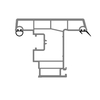 Flügel UPVC Fenstertürrahmen und Flügelprofile Serie