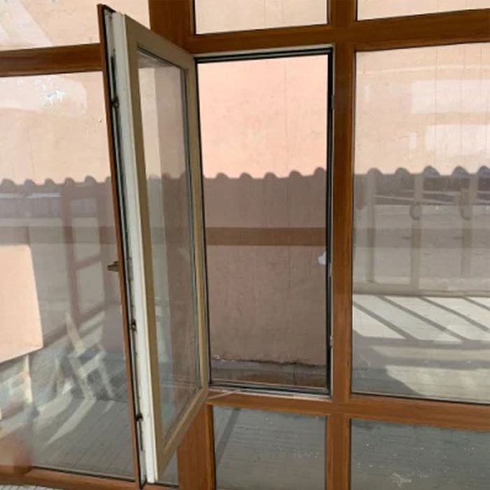 Isolierglaseinheit Doppelschicht Festfenster UPVC-Schiebefenster