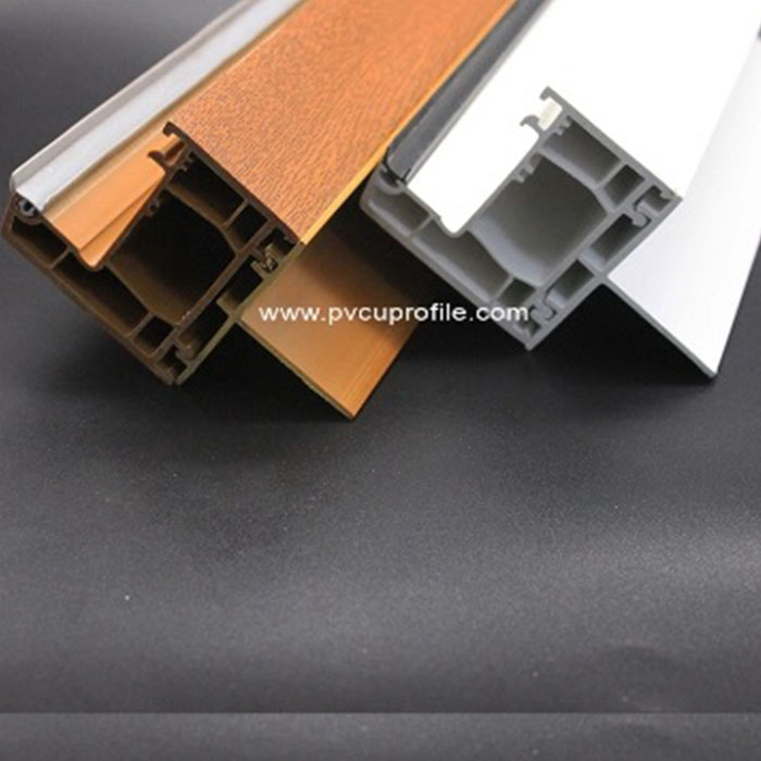 Amerikanische PVC-Profile mit festem Flügel für Fenster