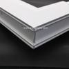 Linea Americano PVC Ventana Termopanel PVC Americano Klassik Blanco Corredera