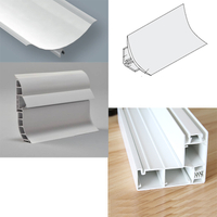 PVC-Profile für kalte Raumtüren UPVC-Hygieneprofile für das Kühlsystem