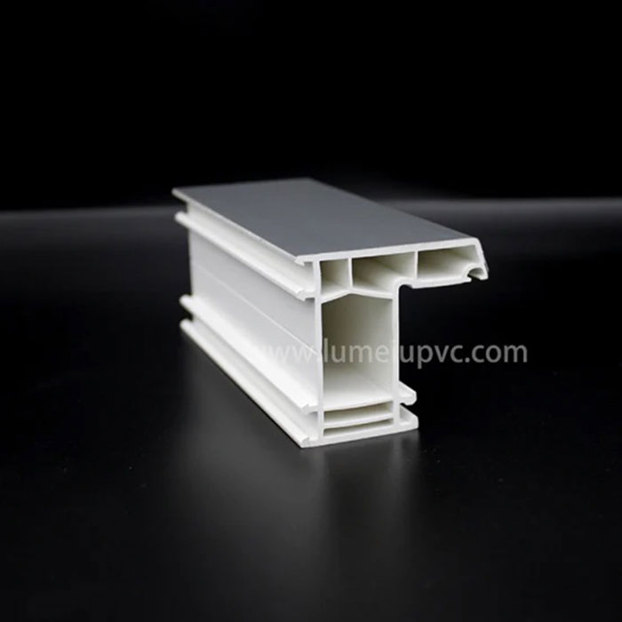 UV-Beständigkeit 60 mm Flügelrahmen-Serie PVC PVC-Fensterprofile