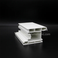 Heißer Verkauf 60 mm Serie Flügelextrusion PVC-Fensterprofile