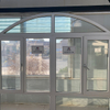 Doppeles horizontales UPVC-Schiebefenster