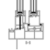 Vinyl-Terrasse-Tür-Profil-Upvc-Profile für die Schiebe-Terrasse-Tür