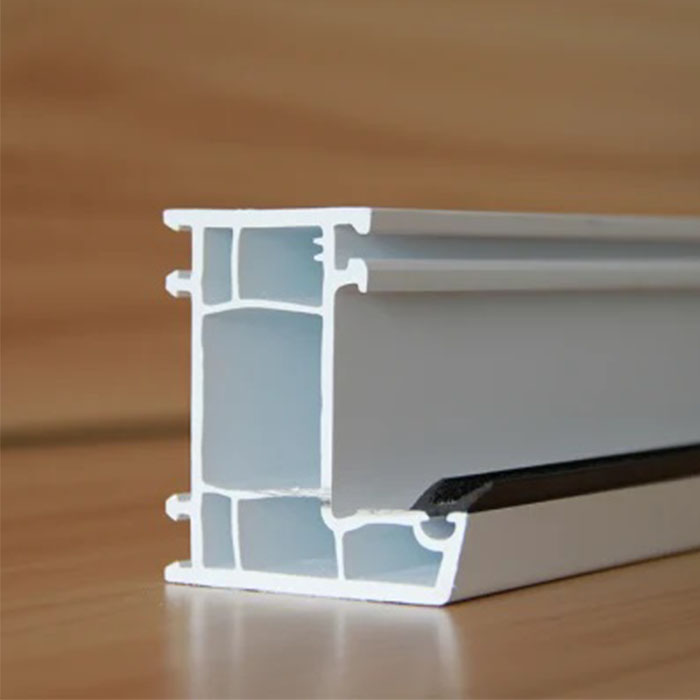 Kunststoff-Baumaterial Extrudierte PVC-Profile für PVC-Fenstertüren