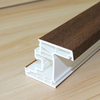 Holzfarbe PVC-Profile Golden Oak Laminated Foil UPVC-Fensterprofile Kunststofffenster und -tür