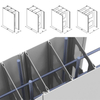 Kunststoffplatten-PVC-Schalungsprofile für dauerhaften Beton
