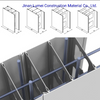 Dauerhafte PVC-Schalung für Betonwandstruktur
