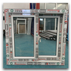 Schiebefenster mit Moskitonetz in Innenseite Schiebrahmen Schärpe Glasken Perlenabdeckung PVC -Türen